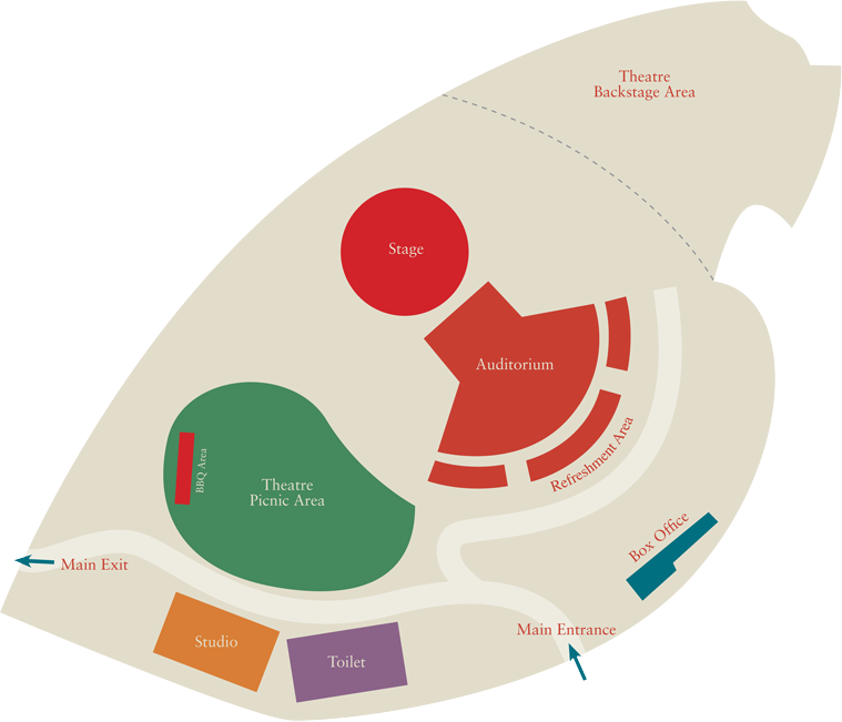 Open Air Theatre :: Ground Plan