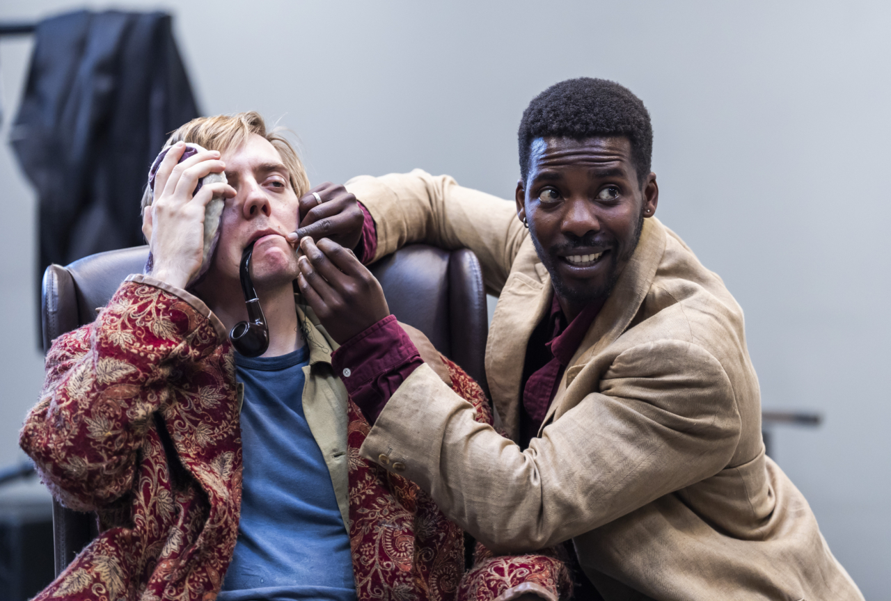 Sherlock Holmes Rehearsals Open Air Theatre Regents Park 7603