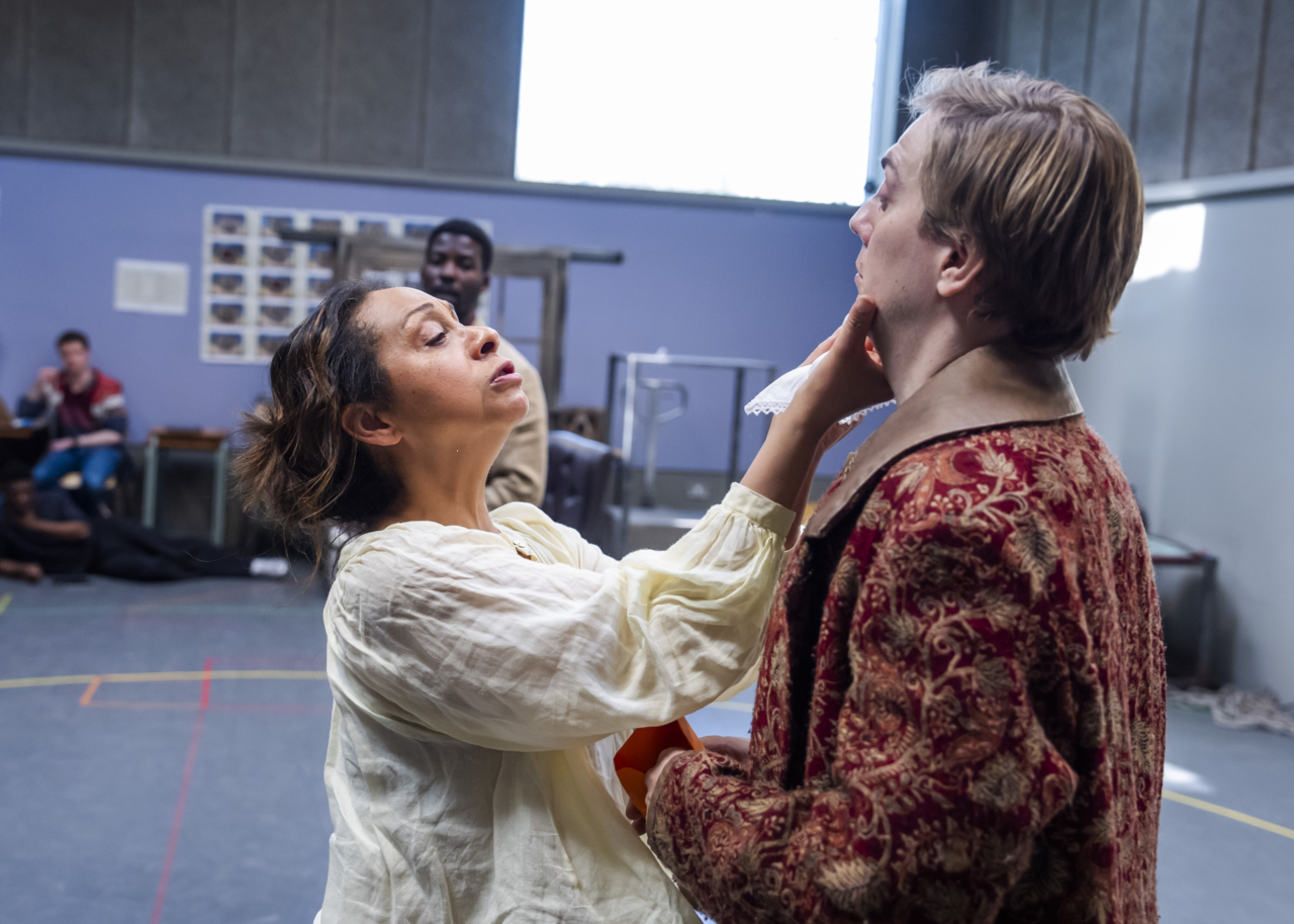 Sherlock Holmes Rehearsals Open Air Theatre Regents Park 8239